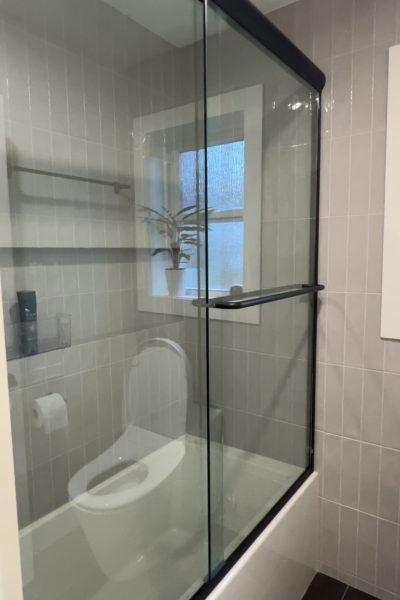 Bathroom Remodel Glass